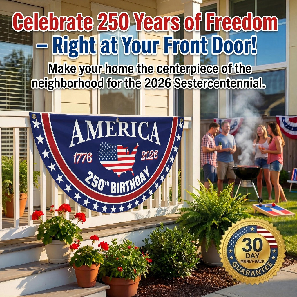🔥 Final Flash Sale: 50% OFF - 250th Anniversary 1776-2026 Freedom Banner!