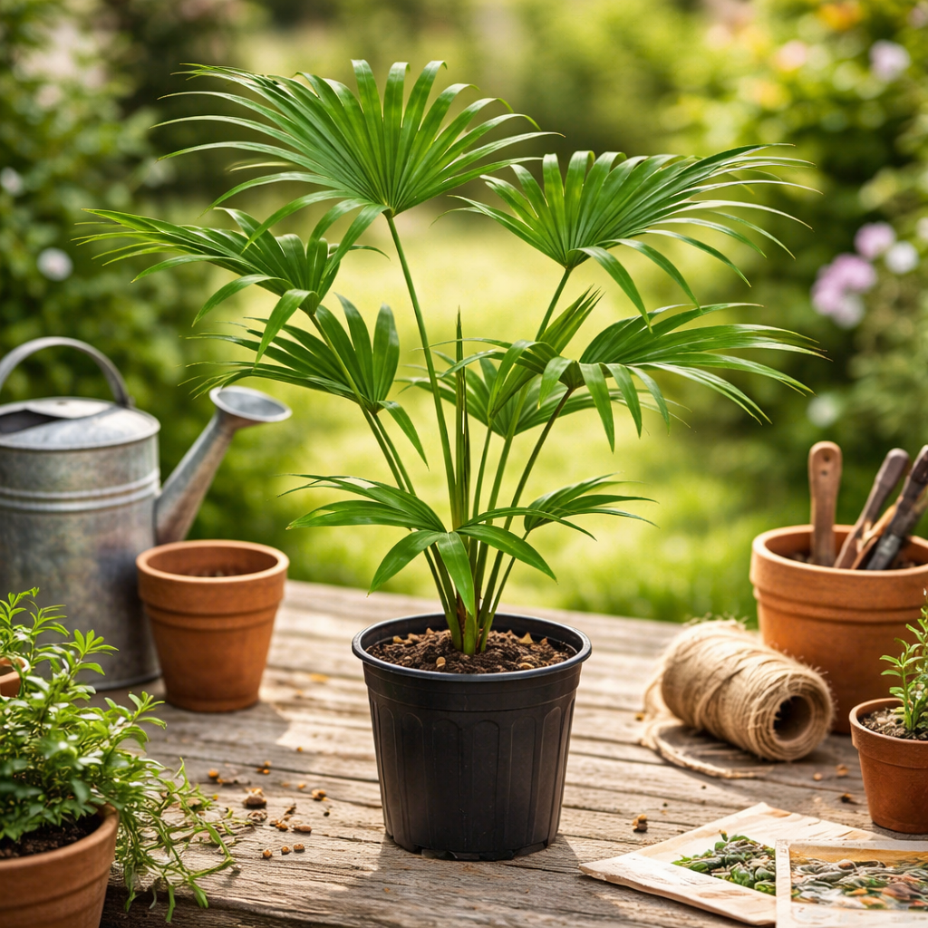 Tropical Fan Palm for Home & Office