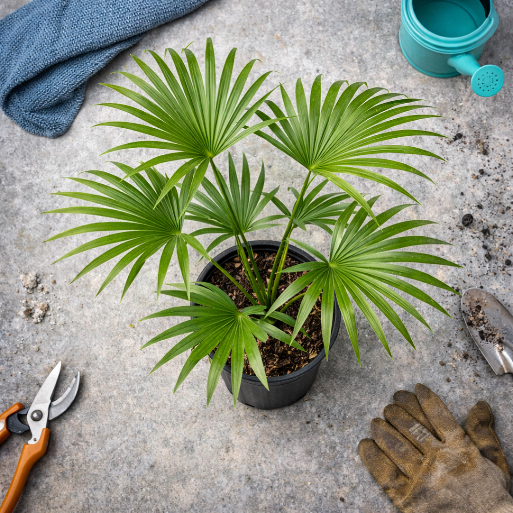 Tropical Fan Palm for Home & Office
