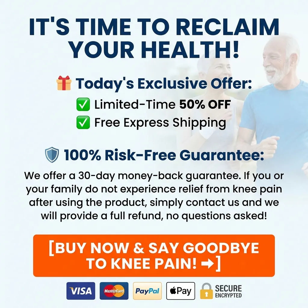 Last Day Sale!🔥50% OFF-Smart Knee Relief Pro: Melt Away Pain & Stiffness with Deep Infrared Heat & Vibration