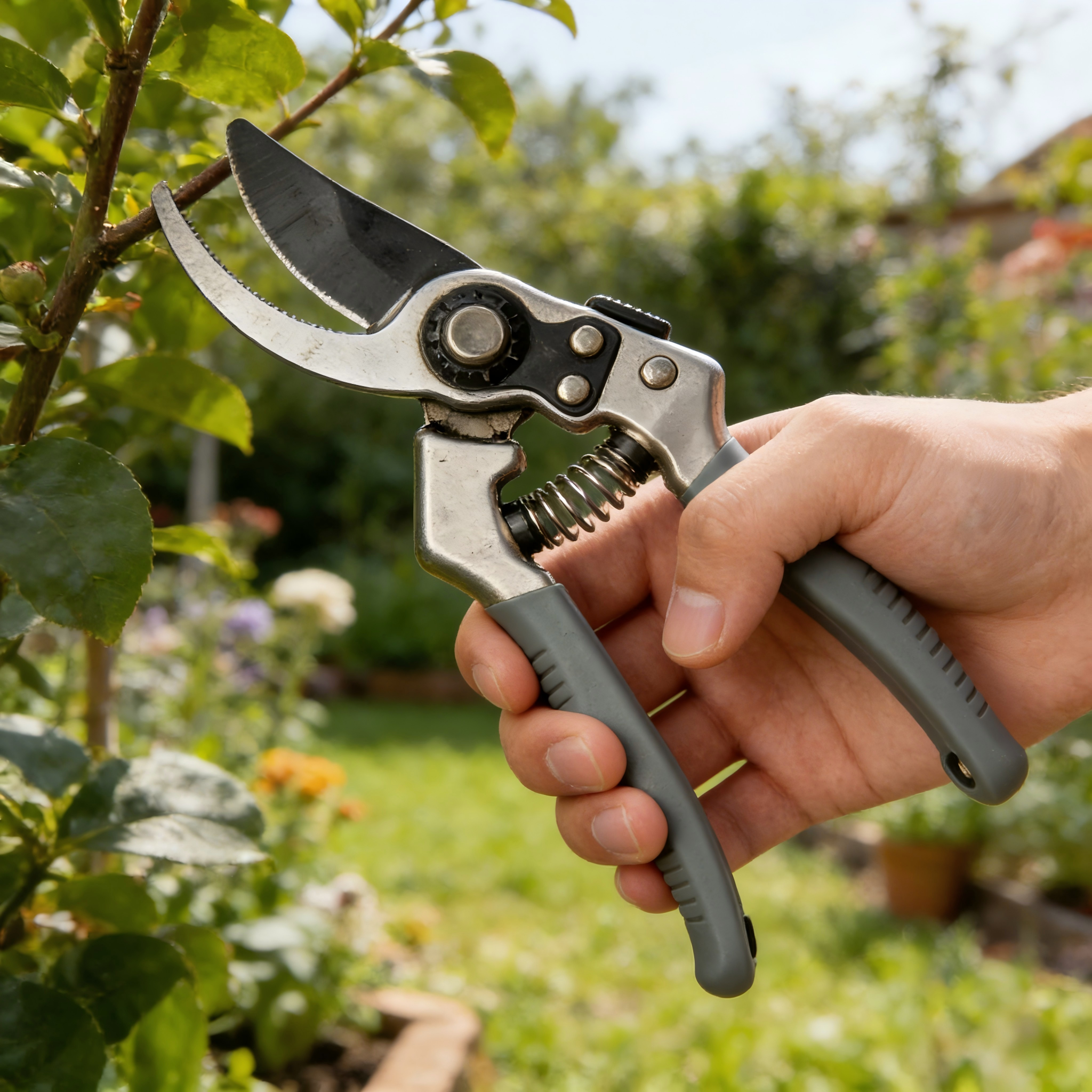 Precision Stainless Steel Garden Clippers