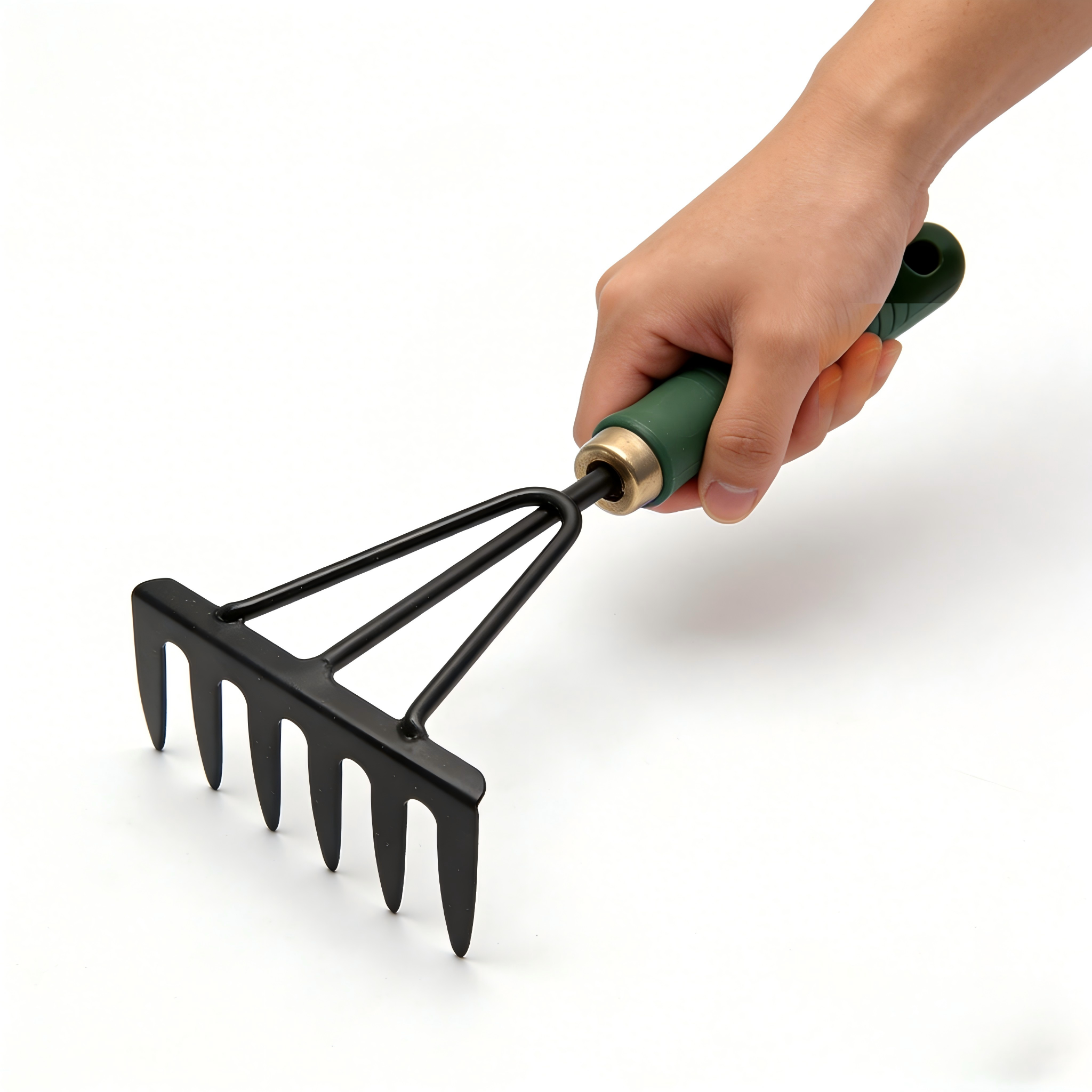 Compact Gardening Hand Rake
