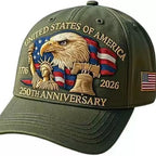 🔥 Final Flash Sale: 50% OFF - America 250th Anniversary Commemorative Cap (1776-2026)🔥