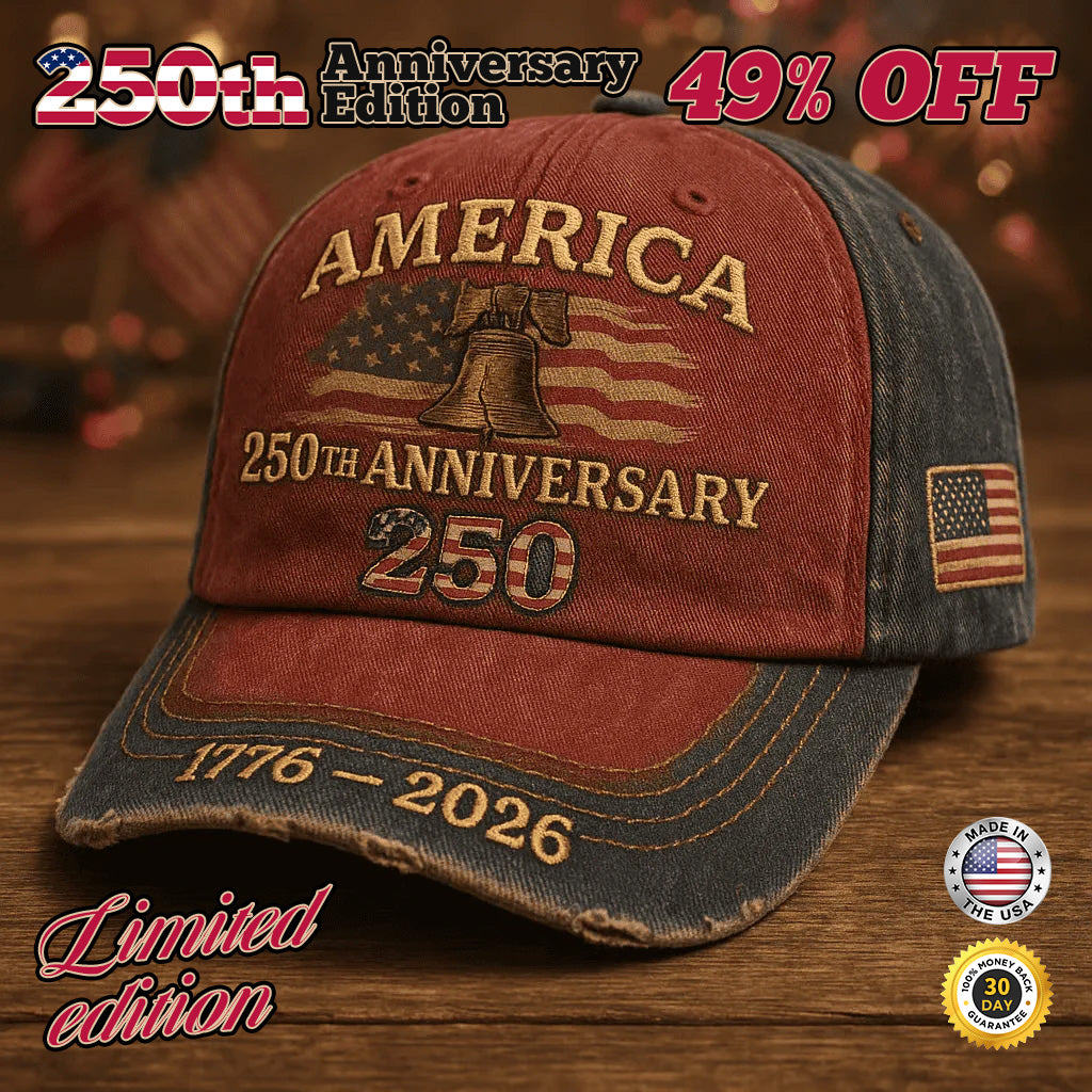 🔥 Final Flash Sale: 50% OFF - America 250th Anniversary Commemorative Cap (1776-2026)🔥