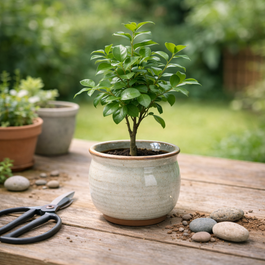 Modern Tabletop Greenery Accent