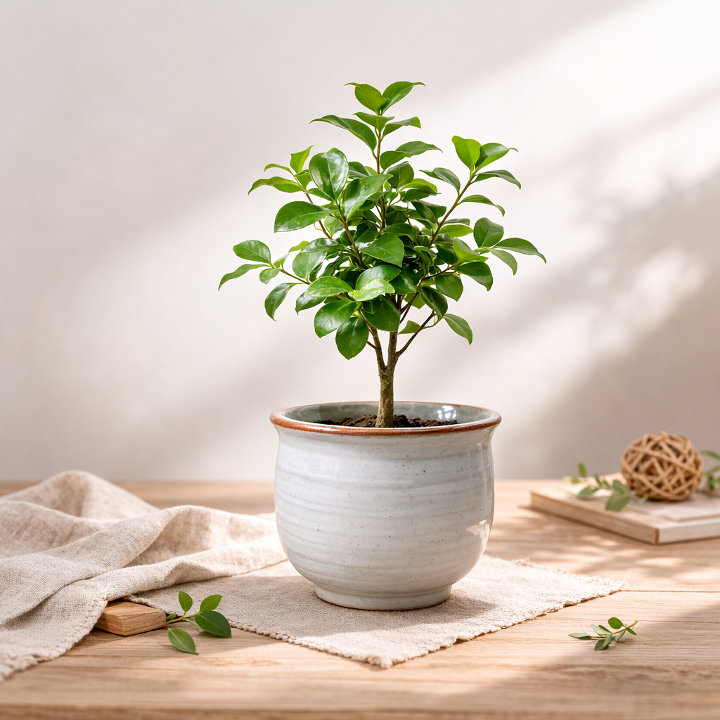 Modern Tabletop Greenery Accent