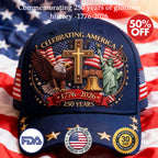 🦅Eagle & Liberty & Cross🎆United States 250th Anniversary Cap🧢—BUY 2 GET FREE SHIPPING