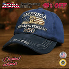 🔥 Final Flash Sale: 50% OFF - America 250th Anniversary Commemorative Cap (1776-2026)🔥