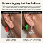 🔥 90% OFF TODAY: 2-Carat "Dancing" Moissanite Earrings – The Pure S925 Comfort & Sparkle You Deserve 💖
