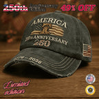 🔥 Final Flash Sale: 50% OFF - America 250th Anniversary Commemorative Cap (1776-2026)🔥