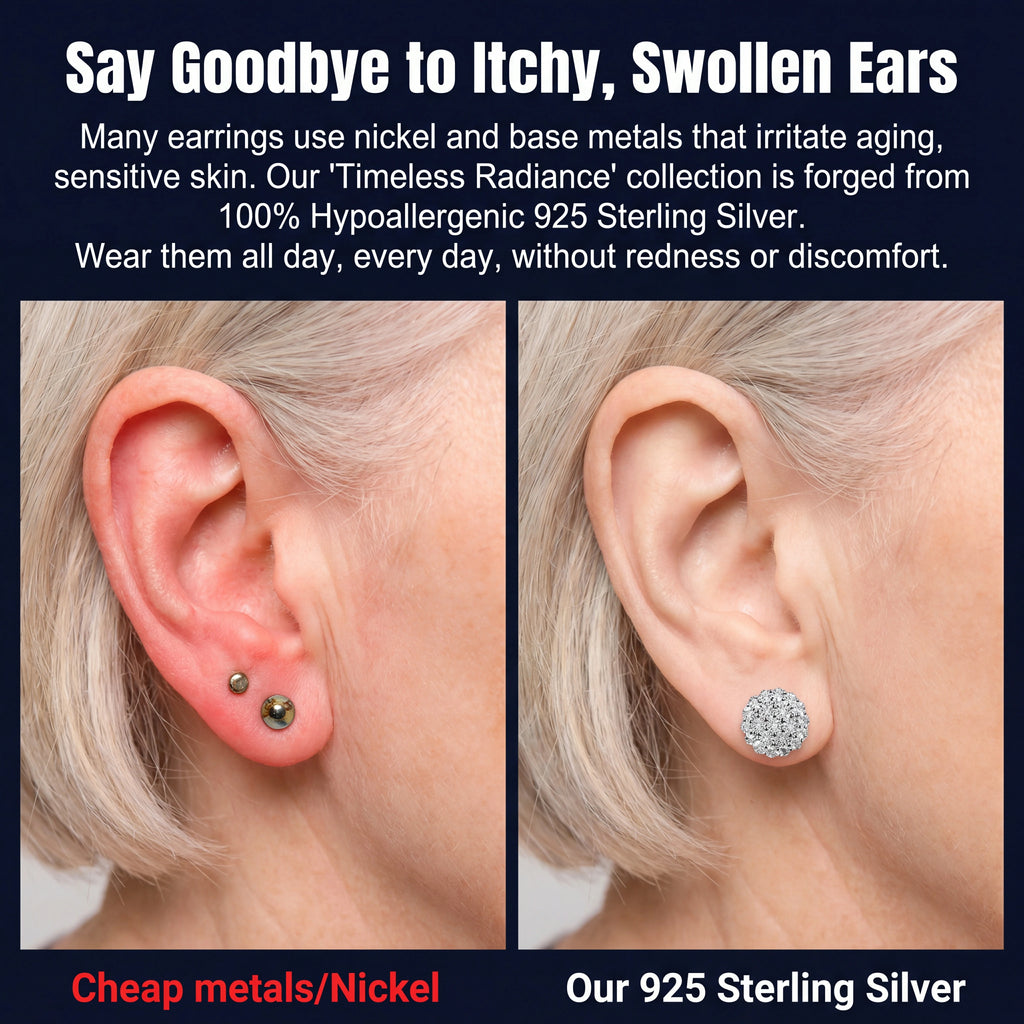 🔥 90% OFF TODAY: Timeless Radiance Earrings – The Elegant Sparkle You Deserve 💎