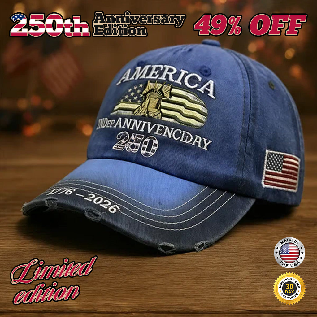 🔥 Final Flash Sale: 50% OFF - America 250th Anniversary Commemorative Cap (1776-2026)🔥