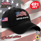 🔥 Final Flash Sale: 49% OFF - Proud to Be American-Personalized 250th Anniversary Commemorative Cap