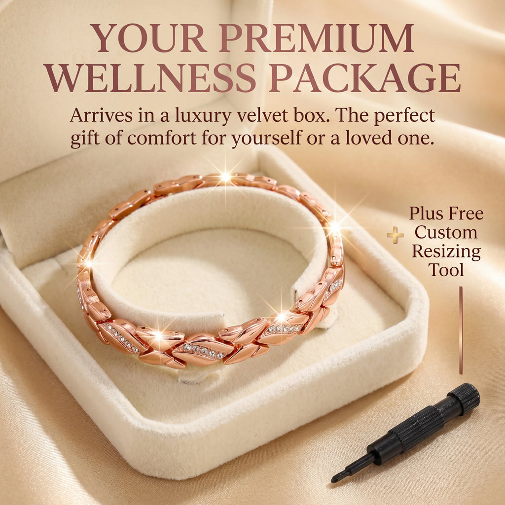 🔥 50% OFF TODAY: Pure Copper Magnetic Bracelet – Ease Stiffness & Aches (Fully Adjustable)💎