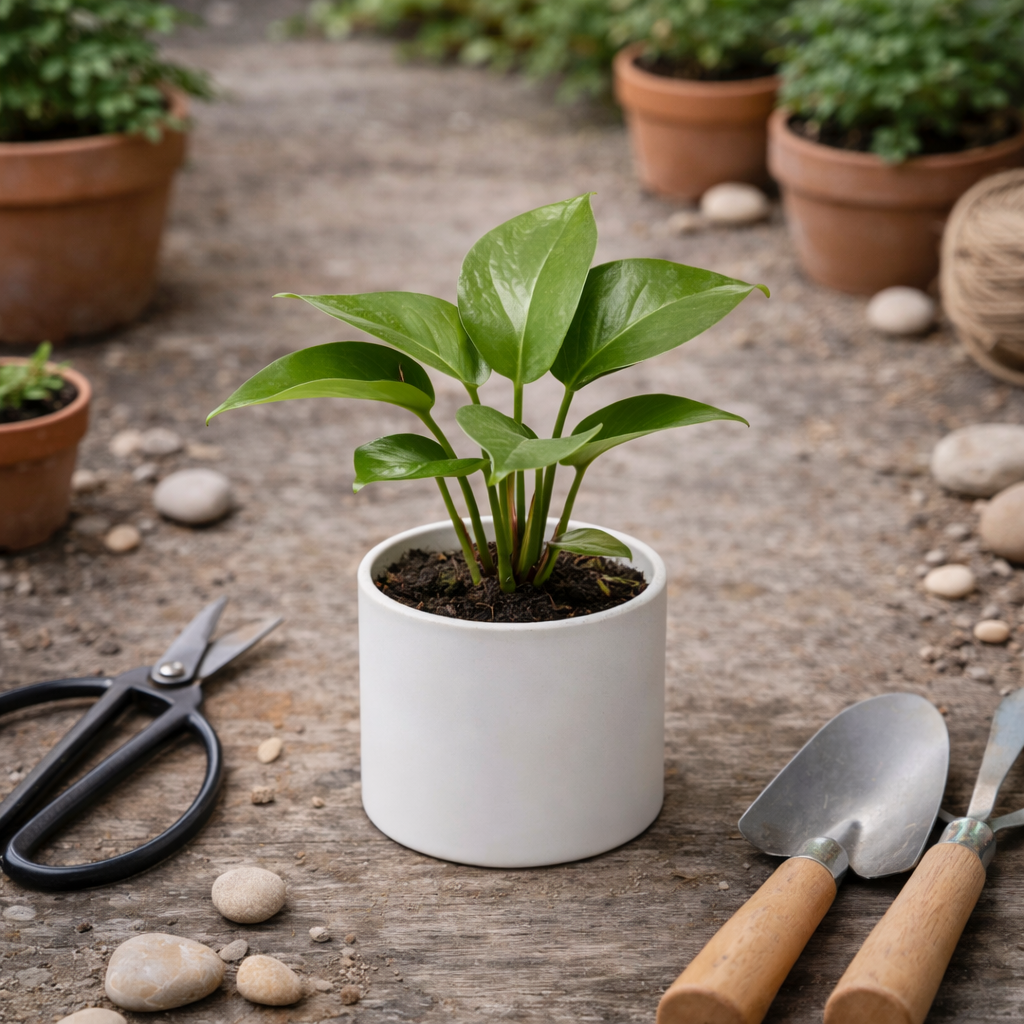 Contemporary Tabletop Houseplant