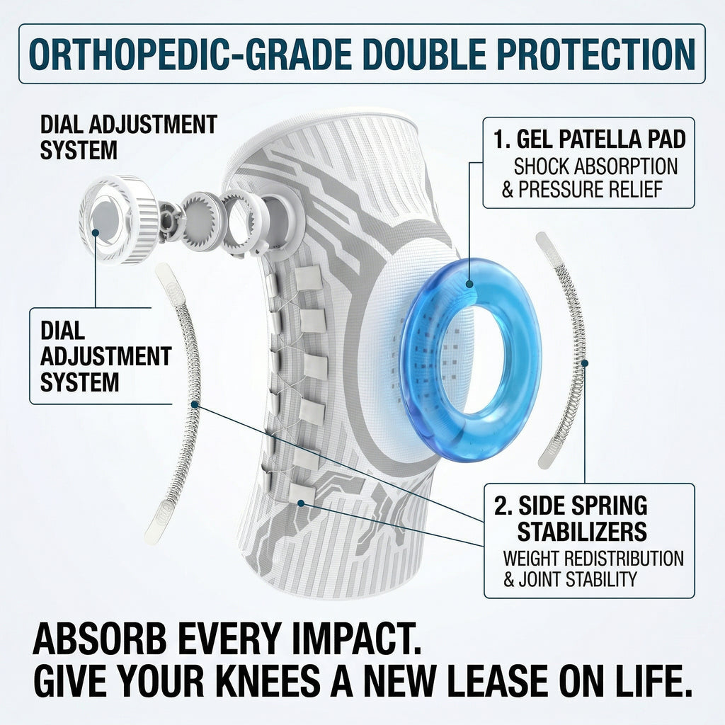 The 3-Second Non-Surgical Knee Fix: Instant Relief That NEVER Slips-Last Day Sale!🔥50% OFF