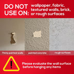 BUY 10 GET 10 FREE 20PCS Adhesive Frame Hooks Wall Mount Self-Adhesive Hooks Suitable for Bathroom and Kitchen Decoration