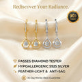 🔥 90% OFF TODAY: 2-Carat "Dancing" Moissanite Earrings – The Pure S925 Comfort & Sparkle You Deserve 💖