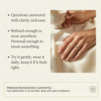 Last Day Sale-50% OFF-The Mindfulness Ring:More than jewelry. A quiet emotional anchor for overwhelming days