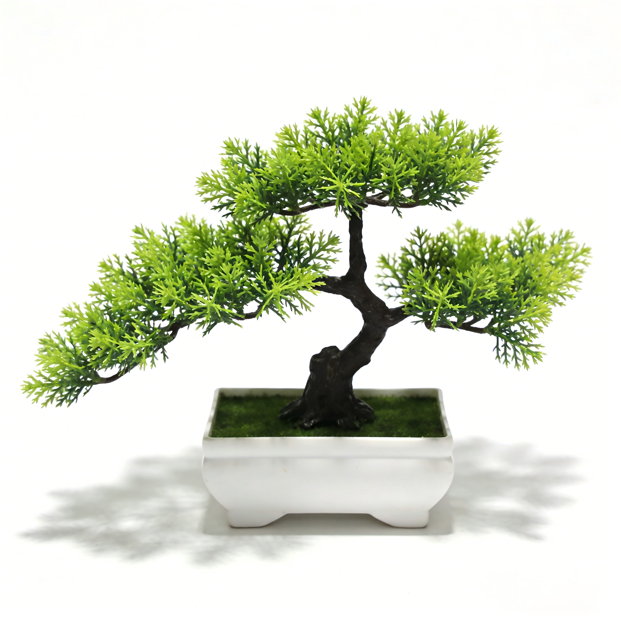 Faux Bonsai Tree with Ceramic Planter