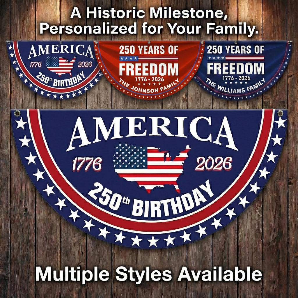 🔥 Final Flash Sale: 50% OFF - 250th Anniversary 1776-2026 Freedom Banner!