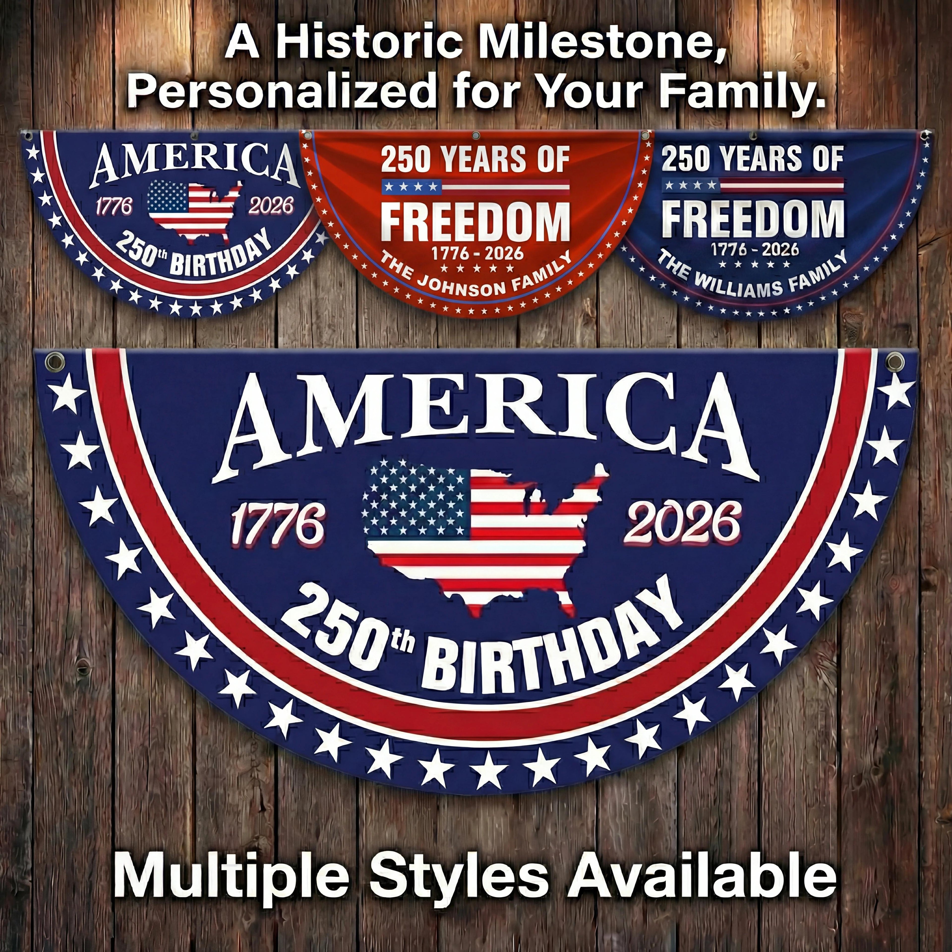 🔥 Final Flash Sale: 50% OFF - 250th Anniversary 1776-2026 Freedom Banner!