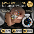The 12-Carat Flawless Radiance Ring (Platinum Plated)-Last Day Sale🔥90% OFF