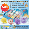 🔥 LAST DAY 50% OFF 🔥 Kids "Magic" Bath Bomb (With Surprise Inside 🥚✨) — Mega Bubbles Soothe Eczema, Rashes & Summer Bug Bites 🛁🎈