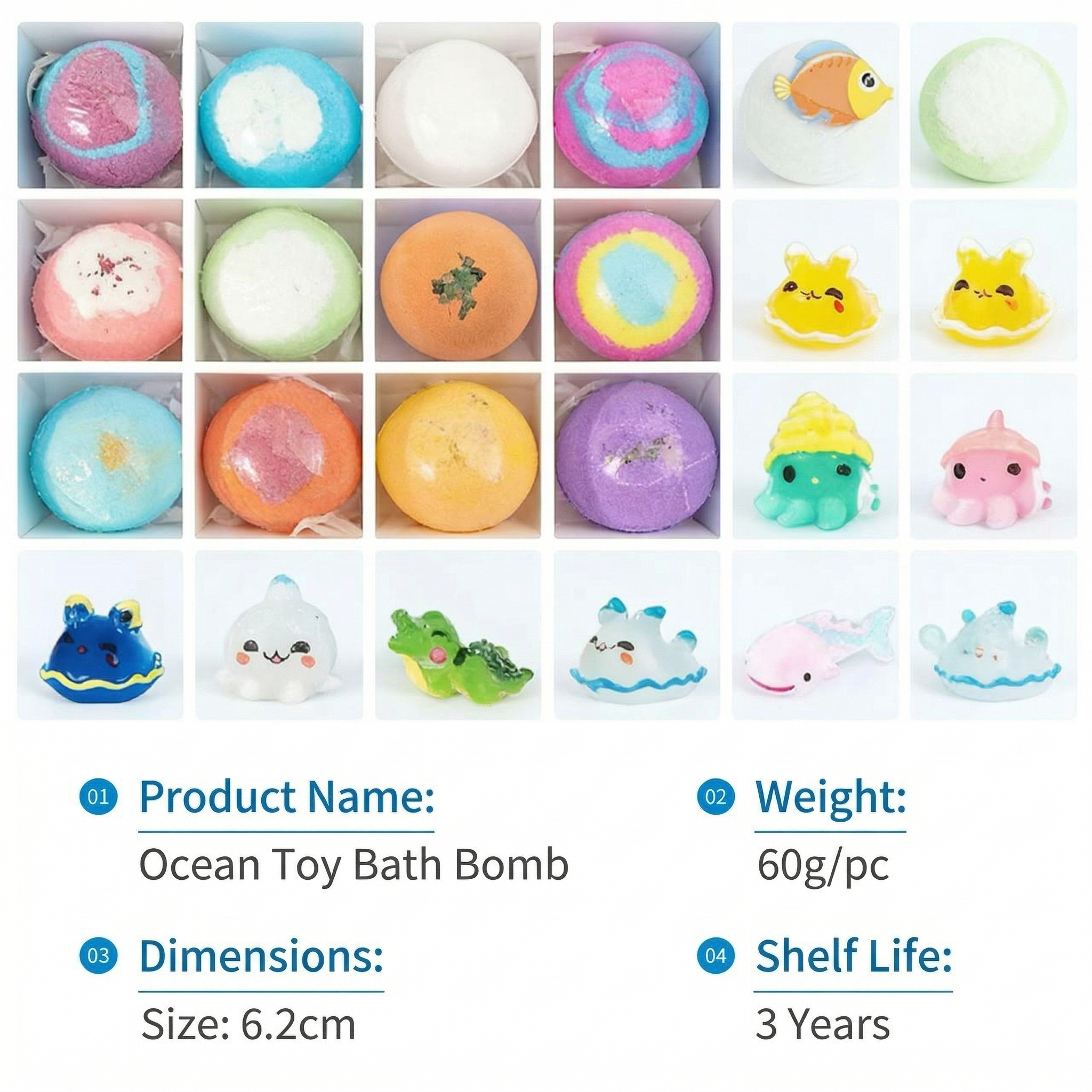 🔥 LAST DAY 50% OFF 🔥 Kids "Magic" Bath Bomb (With Surprise Inside 🥚✨) — Mega Bubbles Soothe Eczema, Rashes & Summer Bug Bites 🛁🎈