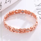 🔥 50% OFF TODAY: Pure Copper Magnetic Bracelet – Ease Stiffness & Aches (Fully Adjustable)💎