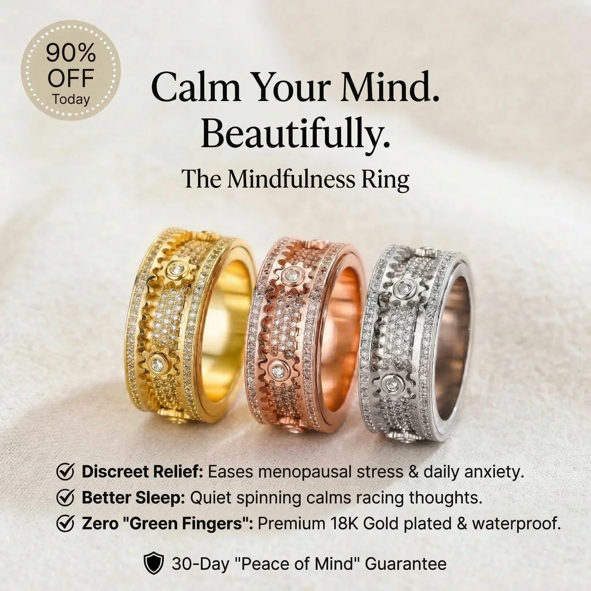 The Mindfulness Ring-Last Day Sale-90% OFF🔥